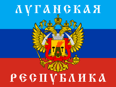 Vlajka Luganské Lidové Republiky (LLR)