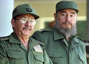 Raul a Fidel Castro