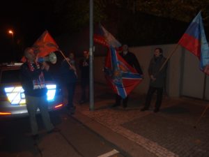 Solidarita s Donbasem před ukrajinskou ambasádou - 7.11.2016
